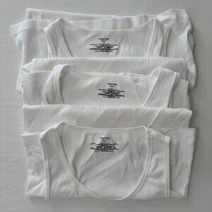 Calvin Klein Men's 3-Pack Ribbed Cotton Tank Tops Undershirts Large